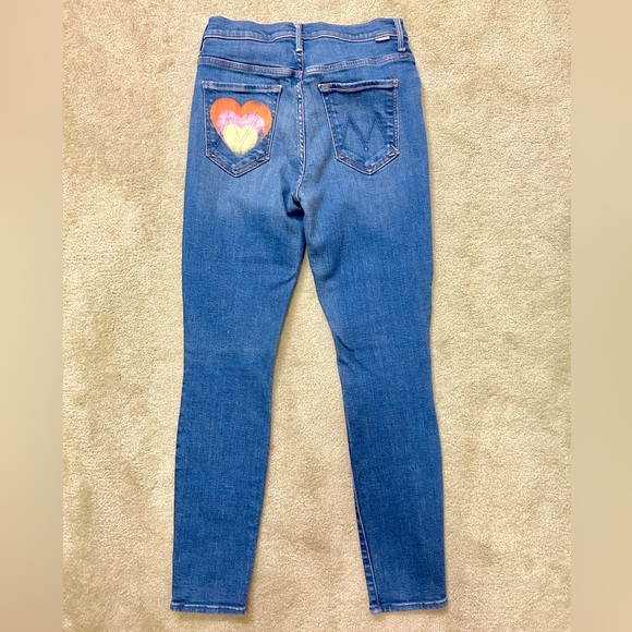 Women’s Mother the super stunner ankle double vision jeans sz 26 - Picture 1 of 5